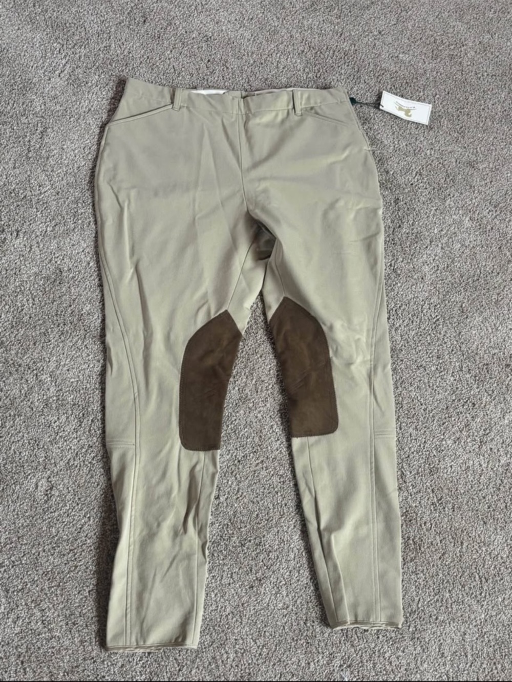 RJ Classics Tan Breeches Side-zip, 38L, NWT